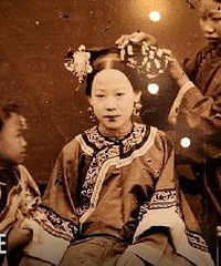英国摄影师拍的清朝美女,真实面貌