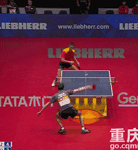 中国男团世乒赛九连冠!许昕火了