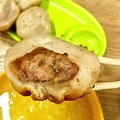 皮薄汤汁多的生煎包