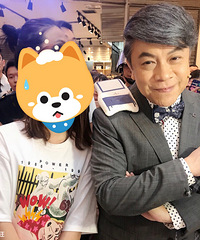 零距离看到了蔡康永,本人超级nice