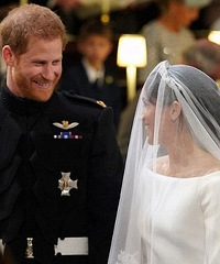 哈里王子和梅根的世纪大婚,好有爱