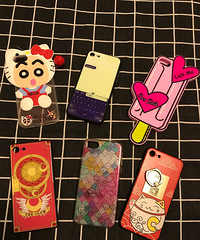 看看你的手机有几只脚,晒下我新买的十个手机壳~