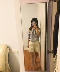 最近入手的几套衣服都特别显瘦~每套到手价100多质量也不错