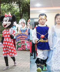 幼儿园儿童节连嗨四天,迪斯尼巡游超赞