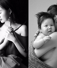 给娃儿断奶好舍不得,纪念一下母乳生活