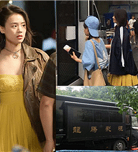 马思纯在望江拍戏,近距离围观剧组