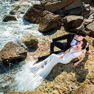 海边婚纱照这样拍才美