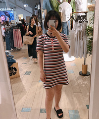 对小个子超友好的条纹连衣裙,还有轻薄防晒衣等