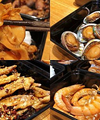 开了很多年的一家海鲜卤味