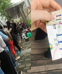 像中奖一样,抽签抽中新村幼儿园名额