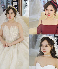 试妆完成了小仙女向霸气女王的转换