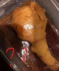点了个鸡腿外卖,送来一坨姜!