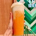一口上瘾的榴莲奶盖