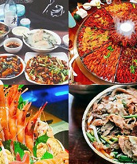手机先吃!龙虾大拼盘太霸道