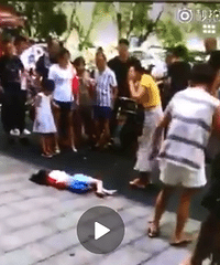 心痛!杭州青云街一小女孩坠楼