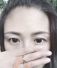 被同事的纹眉种草,第二天就去纹了,现在的我终于不再“无眉”了