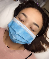 这次改眉太满意了,盖住了之前的红蓝眉,感觉自己变了个模样
