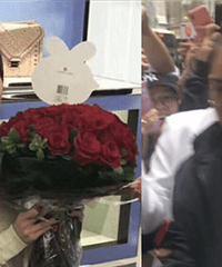 路人镜头里的杨幂长这样
