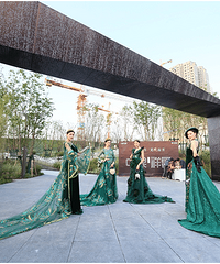 打探中粮中央公园祥云建面125-155大平层,开间7米4大横厅采光好