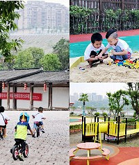 这个古镇新建的儿童乐园,好适合娃儿耍