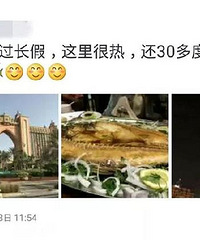 前同事在朋友圈假装迪拜度假被撞见