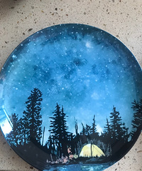 生活需要仪式感,这套星空盘是我最喜欢的【杯子餐具征集令】