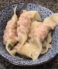 自己包的饺子吃起来就是满足