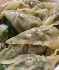 自己包的饺子吃起来就是满足