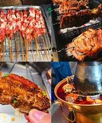 外焦里嫩、超级入味的内蒙古烤羊羔腿