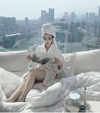 网红咖啡馆,装修出万豪的街景,几十块钱就能假装住在豪华酒店