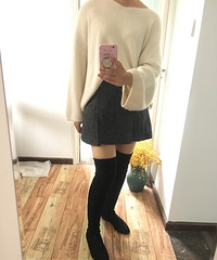 秋冬必备的美丽过膝靴,穿上后人人都能有大长腿和不凡的气质