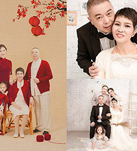 拍全家福时,妈妈已经面临离别倒计时