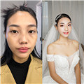妆后效果堪比整容
