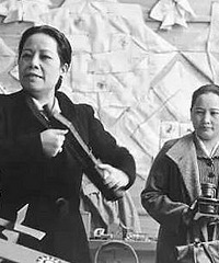 罕见老照片,宋氏三姐妹在重庆