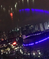 大学城晚上美丽的景色!!快来欣赏视频图片~