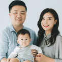 高颜值的一家人