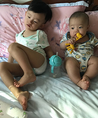 二胎妈妈都是神奇物种,时而炸毛,时而幸福 +【我的二宝生活】
