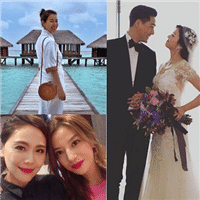 周渝民晒婚纱照,胡杏儿怀二胎?