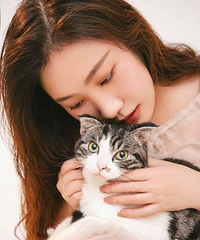 ���䡰��Ů����ȥ��������д�棬���è���ӱ��һ�����