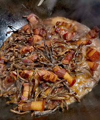 深夜菜谱【干豇豆烧肉】