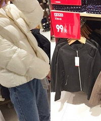 分享本周优衣库特价,羽绒服可以买