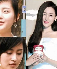 ��λŮ������ǰ���Աȣ�