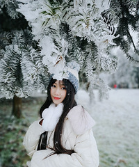 仙女山雪景~简直美哭~快去叭+冬游季