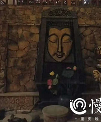 重庆一小区车库暗藏巨型神像 业主:来路不明,心慌慌