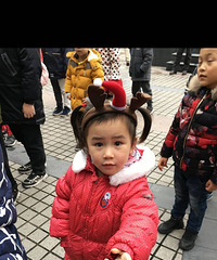 就是喜欢你们打扮得乖乖