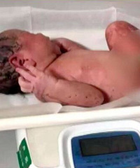 大三女生在宿舍生下9斤重二胎