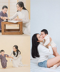 第一次带宝宝拍照,居然被他抢了镜