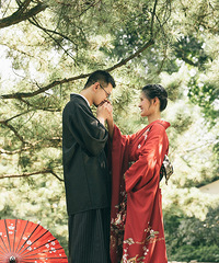 拍了一套与众不同的婚纱照,闺蜜看到都说一定要来拍同款