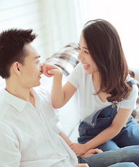 婚纱照好不好看,全看眼神有没有爱