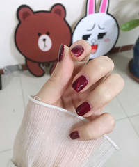 为了过年美美哒!做了自然的婴儿弯睫毛和猫眼美甲